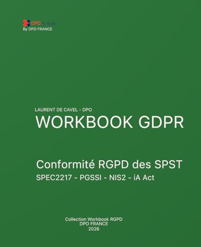Couverture du livre : Conformité RGPD des SPST
