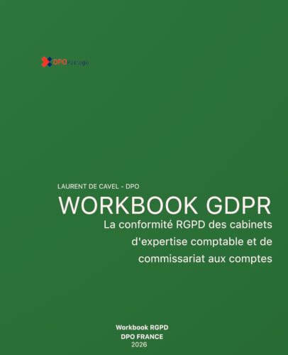 Couverture du livre : Conformité RGPD des cabinets d'expertise comptable et de commissariat aux comptes
